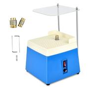 Macinatrice per vetro colorato, strumento portatile fai da te con deflettore acrilico, 4200 giri/min, include punte da 5/8" e 1" per una macinazione efficiente del vetro