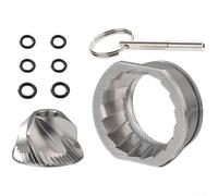 Macine per caffè 48mm Acciaio con Kit Riparazione Macine per | Acciaio per robusto, macinatura uniforme, compatibile G3 E6 E8, durata superiore, per gusto perfetto