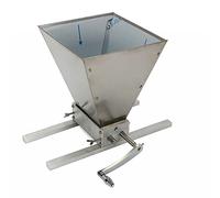 Macinino a rulli da 4 l, mulino a rulli manuale 3,6 kg/min con rullo regolabile, 1 imbuto per diversi tipi di cereali