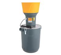Macinino elettrico da 50 l, 1300 W, 400 kg/h, tritatutto con 5 setacci e chiavi inglesi, per la produzione di cereali
