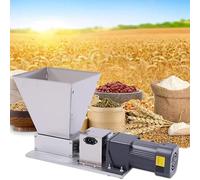 Macinino elettrico per cereali, 60 W, in acciaio inox, per orzo, malto, 4 l, con 2 rulli per grano, mais, chicchi di caffè e spezie