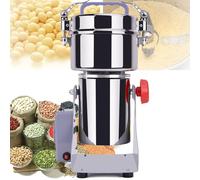 Macinino elettrico per cereali, ad alta capacità, 2000 g, per farina e spezie superfine per la cucina domestica, potente macinatura per farine fresche e spezie