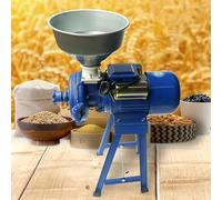 Macinino elettrico per cereali, ad alta velocità, 2800 giri/min, grossolanità regolabile, macinazione in 10 secondi per preparazione di riso, mais, grano e mangimi