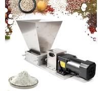 Macinino elettrico per cereali, in acciaio inox, 60 W, con 2 rulli, 4 l, ad alta capacità, per cereali, mais, cereali, erbe, spezie, birra fatta in casa