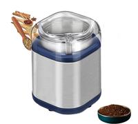 Macinino elettrico per erbe aromatiche, 200 W, con lama in acciaio inox, corpo isolato e blocco di sicurezza per macinare spezie ed erbe secche