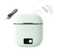 Macinino elettrico portatile per unghie con taglierina automatica a LED e pinza per cuticole per una facile manutenzione efficiente smerigliatrice elettrica con integrato