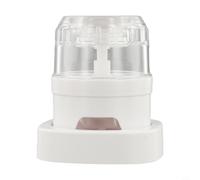 Macinino elettrico senza fili con clip rapida con ricarica USB per uso domestico e cucina, velocità 10000 giri/min e grossolanità regolabile per varie esigenze di macinazione (fagioli - bianco)