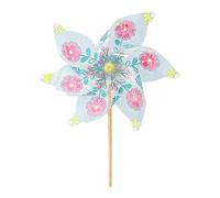 Macinino giocattolo per bambini - smerigliatrice girevole fatta a mano - attività manuale educativa: monta e colora il tuo macinino per giardino, parco o spiaggia!