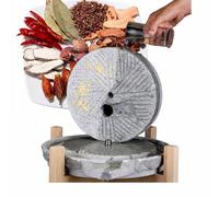 Macinino in pietra fatto a mano staccabile, dai granuli all'aroma morbido, appena macinato e utilizzato for preservare il sapore originale degli ingredienti(25cm)