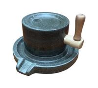 Macinino in pietra per macinare grani, macinino manuale per farina, macinino manuale da cucina per uso domestico, cucina e ristorante, per cuocere caffè, farina, pepe, sale e noci