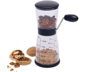 MACININO MACINA NOCI MANUALE TRITA NOCI NOCCIOLE MANDORLE WESTMARK ACCIAIO