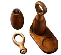 Macinino manuale di durevolezza del mulino di legno con design ergonomico per uso culinario Mill manuale sale e peperoni