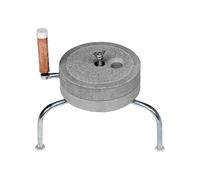 Macinino manuale per cereali, grano, mandorle - Supporto in acciaio inox, durevole ed efficiente per uso domestico