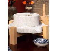 Macinino manuale per cereali secchi e bagnati, design retrò a manovella per pepe appena macinato, orzo e farina di mais a casa