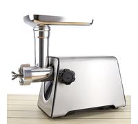 Macinino manuale per cereali secchi, robot da cucina compatto per uccelli, pesci, conigli, gatti, cani, lame in acciaio inox facili da pulire, design salvaspazio 28,2 x 15 x 19,8 cm