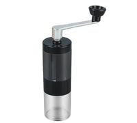 Macinino manuale per chicchi di caffè, staccabile e regolabile, 5 macinino manuale portatile, per macinacaffè a manovella, 90 ml, con camera per polvere, strumento da cucina portatile