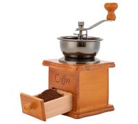 Macinino manuale per fagioli, 9,5 x 6,5 x 16 cm, dimensioni regolabili, retro antiscivolo: macinacaffè manuale per la casa, i ristoranti, i caffè