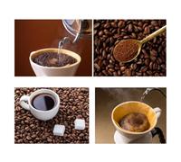 Macinino per cereali, Macinacaffè elettrico staccabile for caffè secco e umido 2 in 1, erbe, noci e cereali