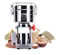 Macinino per cereali, Mulino elettrico for cereali da 2500 g, mulino for farina in acciaio inossidabile 304, macina spezie ad alta velocità