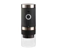 Macinino per chicchi di caffè, macinino per chicchi di caffè espresso, ricarica USB senza fili, macinino conico portatile, macinacaffè elettrico ricaricabile per viaggi, campeggio o uso quotidiano