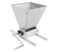 Macinino per malto da 4 l, spremitura manuale per cereali, mulino per mais, macina per grano per macinare mais, orzo, grano, arachidi, ecc. 22 x 21 cm