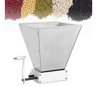 Macinino per malto, regolabile, manuale, in acciaio inox, per la casa, macina per cereali