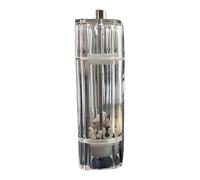 Macinino Sale - Grinder Sale | Macinapepe | Dispenser regolabile manuale, corpo trasparente per una facile ricarica, strumento di macinazione efficiente con meccanismo di ceramica