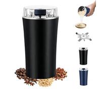 Macinino Superfine Per Uso Domestico, Macchina Per Miscelare E Polverizzare Cereali, Macinino Elettrico Con Funzione One-touch, Macinino Elettrico in Acciaio Inossidabile Per Chicchi (Noir)