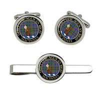 Macinnes Gemelli Scottish Clan E Fermaglio Cravatta Set