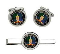 Macintyre Clan Scozzese Gemelli E Fermacravatta Set