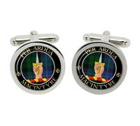 Macintyre Clan Scozzese Gemelli IN Cromo Scatola