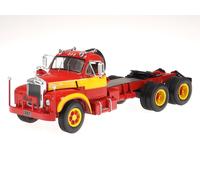 Mack B 61 1953 rosso giallo LKW Truck modello di auto IXOTR131 IXO 1:43
