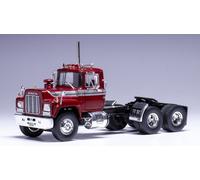 IXO Models – Modellino Camion Mack R‑Series 1966 TR212.22 Scala 1:43 Trattore 3 assi Rosso