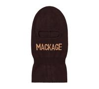 Mackage - Logo Balaclava Maschera da Sci - -Accessories -Uomo -Marrone -ONE SIZE