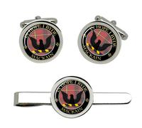 Mackain Gemelli Scozzesi Clan Scottish E Fermaglio Cravatta Set