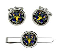 Mackenzie Di Kintail Clan Scozzese Gemelli E Fermacravatta Set