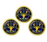 Mackenzie Di Kintail Scozzese Clan Palla da Golf Marcatori