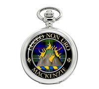 Mackenzie - Orologio da tasca con stemma del clan scozzese
