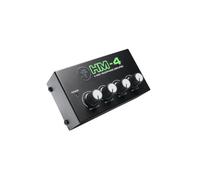Mackie amplificatore cuffia HM-4 Nero 4 ingressi audio 6.3mm