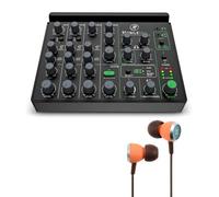 Mackie MobileMix Mixer analogico mobile a 8 canali con auricolari Audiofly