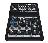 MACKIE mod. MIX 5 mixer audio a 5 canali - gain, alti, bassi, clip led, pan e master sul canale 1 - balance e master sui canali