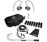Mackie MP-320 Auricolari in-ear con adattatore Bluetooth e panno keepdrum