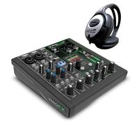 Mackie ProFX6v3+ - Mixer analogico a 6 canali, interfaccia Bluetooth, con cuffie Keepdrum
