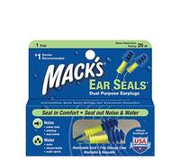 Mack's Ear Seals Tappi per le orecchie con cavo rimovibile, 3 pezzi