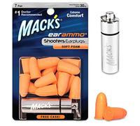 Macks Shooters - Inserti Auricolari EarAmmo Shooters, 7 Paia, Colore: Arancio