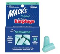Mack's - Tappi per le orecchie, unisex, 10 paia, colore: Verde menta, confezione da 1