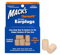 Macks - Tappi per Orecchie, Si Adattano con Il Calore, Colore: Beige