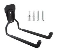 Maclean 1x Gancio per garage, Supporto da parete per Garage per Pneumatici, tubi, scale, Biciclette - carico max Gancio a muro per organizzazione, Portautensili (1, Distanza dal muro: 16,5 cm)