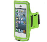 Maclean 4,8" o 5,7" Sport Bracciale Custodia per Cellulare Fascia da Braccio Custodia Sport Jogging Fitness Case (Verde, 4.8)