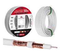 Cavo Antenna 50M Da Maclean 1.02CU + 4.8FPE + CU / P + 32 0.12CU + 6.8PVC RG6